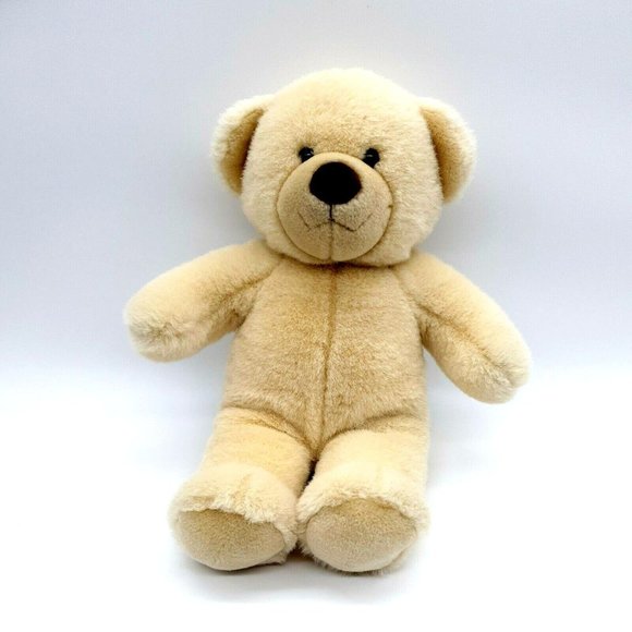 Build A Bear Base Starter Plush Toy Clean Sanitized BAB Cream Tan Ivory Play - Picture 1 of 8